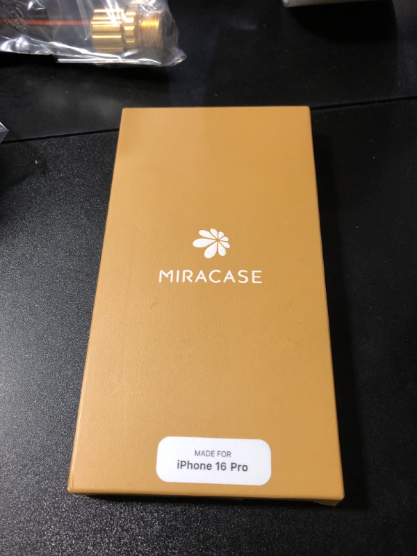 Photo 1 of Miracase for iPhone 16 Pro Case Full-Body Phone with Built-in Glass Screen Protector, [Compatible with MagSafe] Military Drop Proof 16 Pro Cover Bumper 6.3 inch, Grey