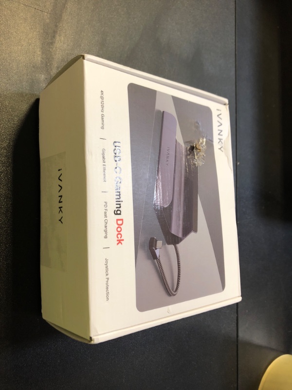 Photo 1 of iVANKY 8-in-1 Docking Station 4K@144Hz for ASUS ROG Ally X/Valve Steam Deck OLED/Lenovo Legion Go S/MSI Claw, ROG Alloy/Stream Deck Dock Hub, HDMI 2.1, 1Gbps Ethernet, 3*USB-A 3.0, 100W USB-C Charge