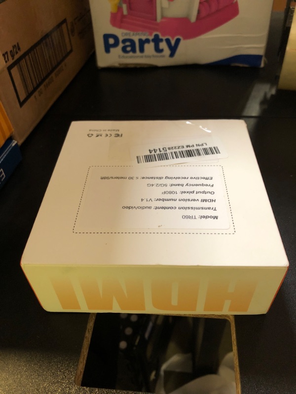 Photo 1 of TTQ Wireless HDMI Transmitter and Receiver, TTQ Wireless HDMI Extender 4K Supported, Metal Housing, LED Display, 100FT Range, 2.4G&5G, for PC/Laptop/Camera/HDTV/Projector/TV Box