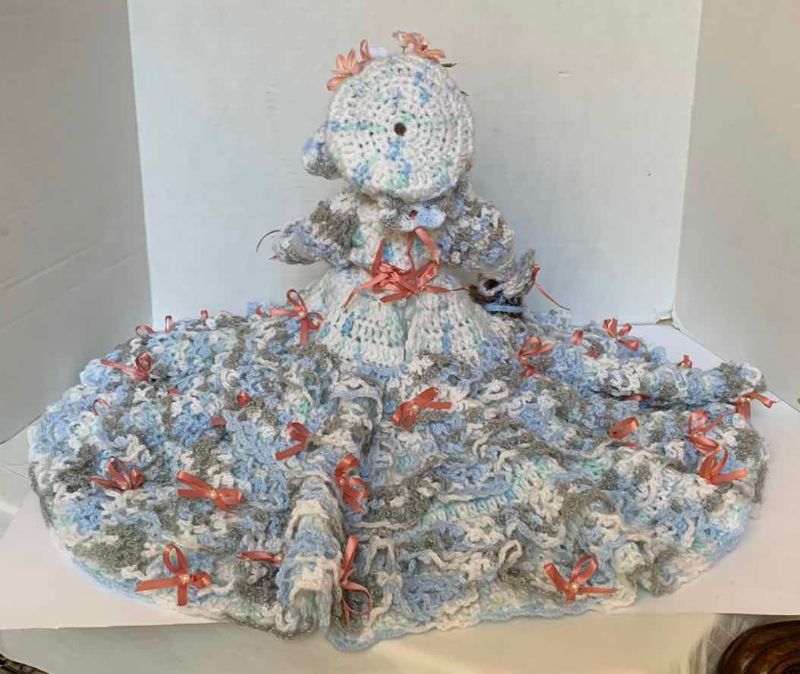 Photo 1 of VINTAGE COLLECTIBLE PORCELAIN DOLL 14”H