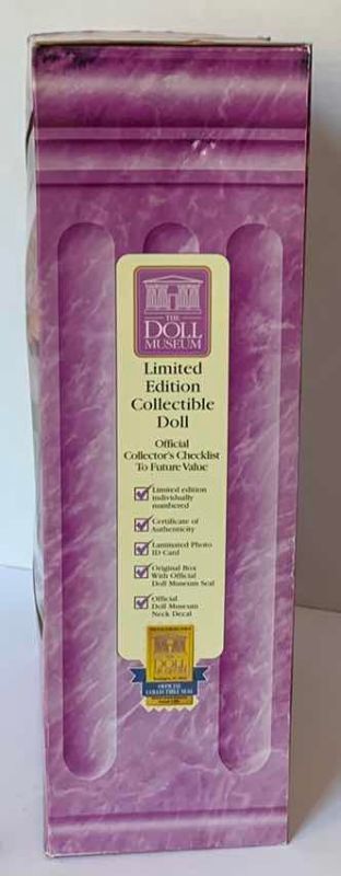 Photo 1 of THE DOLL MUSEUM LIMITED EDITION “FLANNERY” COLLECTIBLE DOLL #04013