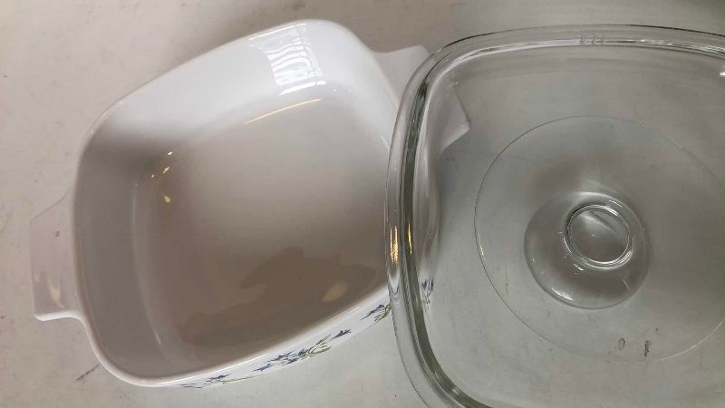 Photo 1 of VINTAGE CORNING WARE BLUE DUSK BELLS CASSEROLE DISH A—1-B