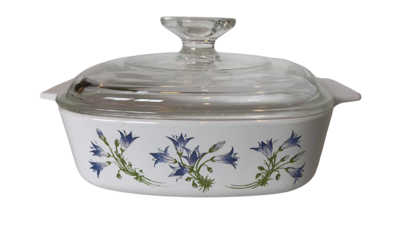 Photo 1 of VINTAGE CORNING WARE BLUE DUSK BELLS CASSEROLE DISH A—1-B