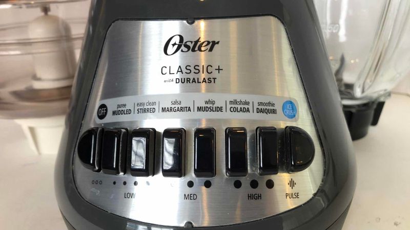 Photo 1 of OSTER CLASSIC + DURALAST BLENDER WITH FOOD PROCESSOR ATTACHMENT
