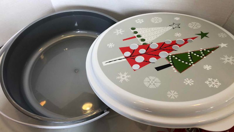 Photo 1 of CHRISTMAS THEMED STORAGE ITEMS