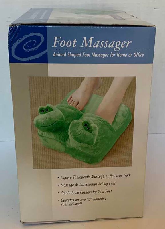 Photo 1 of NIB FROG FOOT MASSAGER