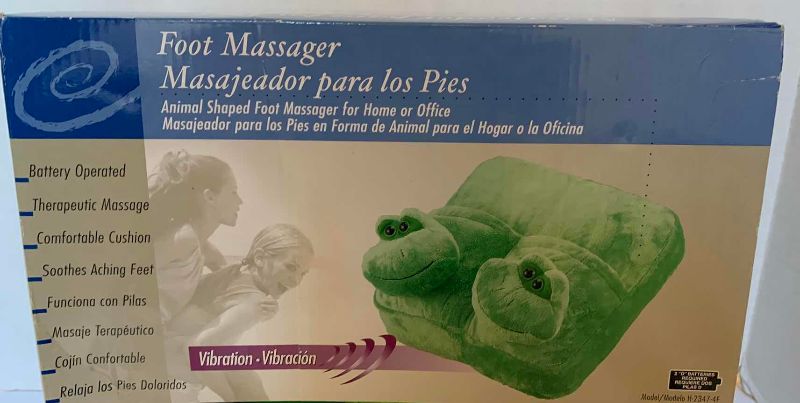 Photo 1 of NIB FROG FOOT MASSAGER