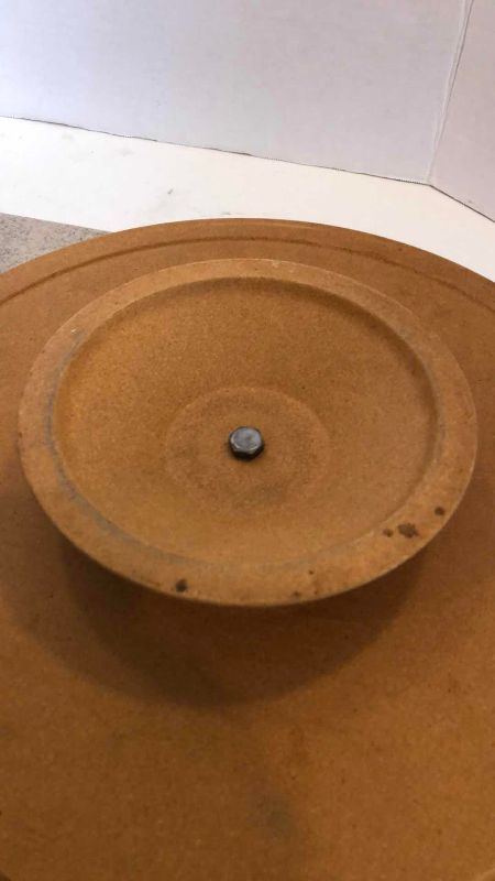 Photo 1 of STONE CUTTING BOARD, LAZY SUSAN AND SERVING PLATES