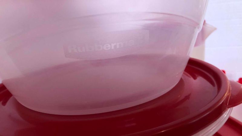 Photo 1 of RUBBERMAID FOOD STORAGE CONTAINERS AND JELLO POP MOLDS