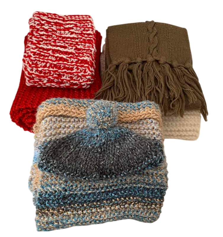 Photo 1 of 5 SCARVES & 1 BEANIE