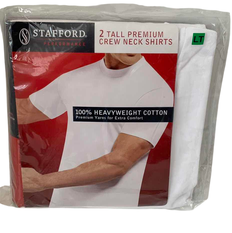 Photo 1 of STAFFORD CREW NECK SHIRTS SIZE LARGE TALL (2)