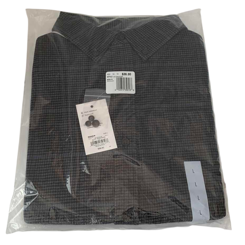 Photo 1 of NIB CROFT & BARROW EXTRA SOFT FLANNEL SIZE LARGE