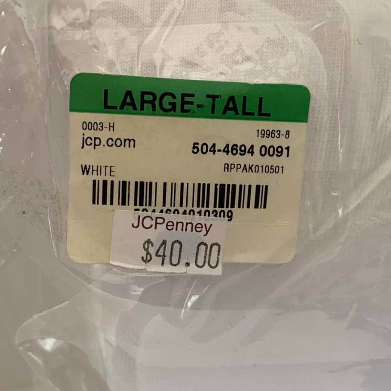 Photo 1 of STAFFORD HEAVY WEIGHT TALL CREW NECK SHIRTS (4) SIZE LARGE TALL