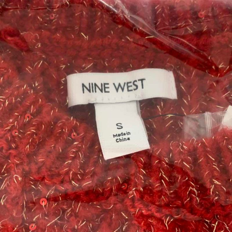 Photo 1 of NINE WEST RED SWEATER SIZE S