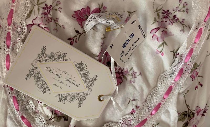 Photo 1 of NWT PINK BATH ROBE SIZE S/M, NWT BODY TOUCH NIGHTGOWN SIZE S & ADONNA NIGHTGOWN SIZE 8-10/M