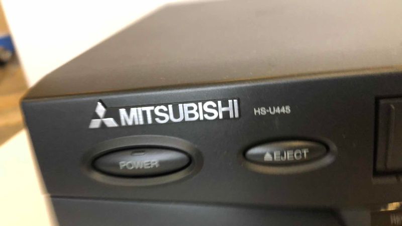 Photo 1 of MITSUBISHI HI-FI VHS PLAYER MODEL HS-U445