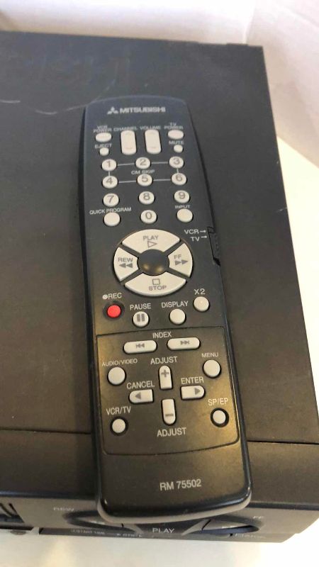 Photo 1 of MITSUBISHI HI-FI VHS PLAYER MODEL HS-U445