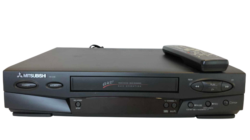 Photo 1 of MITSUBISHI HI-FI VHS PLAYER MODEL HS-U445