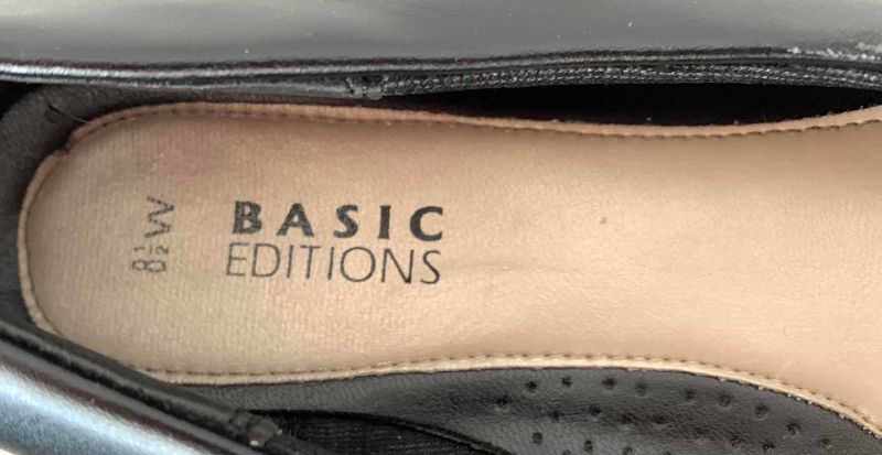 Photo 1 of BASIC EDITIONS SHOES SIZE 8 1/2W
