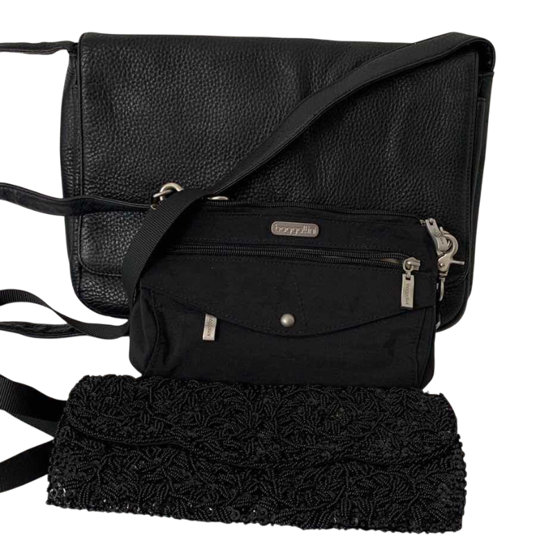 Photo 1 of COLLECTION OF PURSES (2) & BEADED CLUTCH