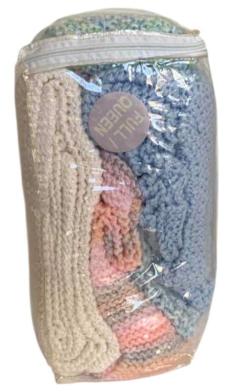 Photo 1 of FOUR CROCHETED BLANKETS