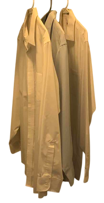 Photo 1 of PIERRE CARDIN, TOWNCRAFT & VAN HEUSEN KING SLEEVE DRESS SHIRTS SIZE 15 1/2 (1) & 16 1/2 (2)