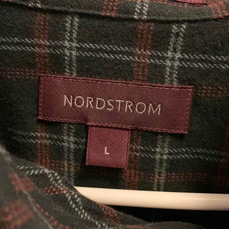 Photo 1 of LONG SLEEVE PLAID SHIRTS (8) SIZE L