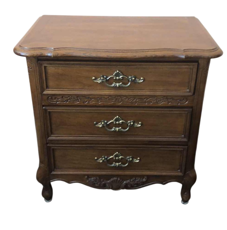 Photo 1 of STANLEY FRENCH PROVINCIAL STYLE NIGHTSTAND 26” X 19” H 26”