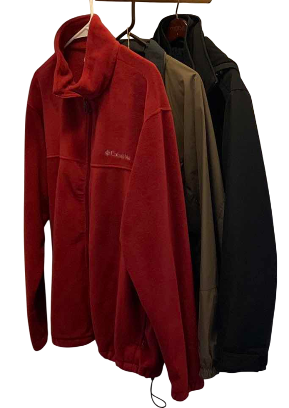 Photo 1 of MENS JACKETS SIZE XL COLUMBIA