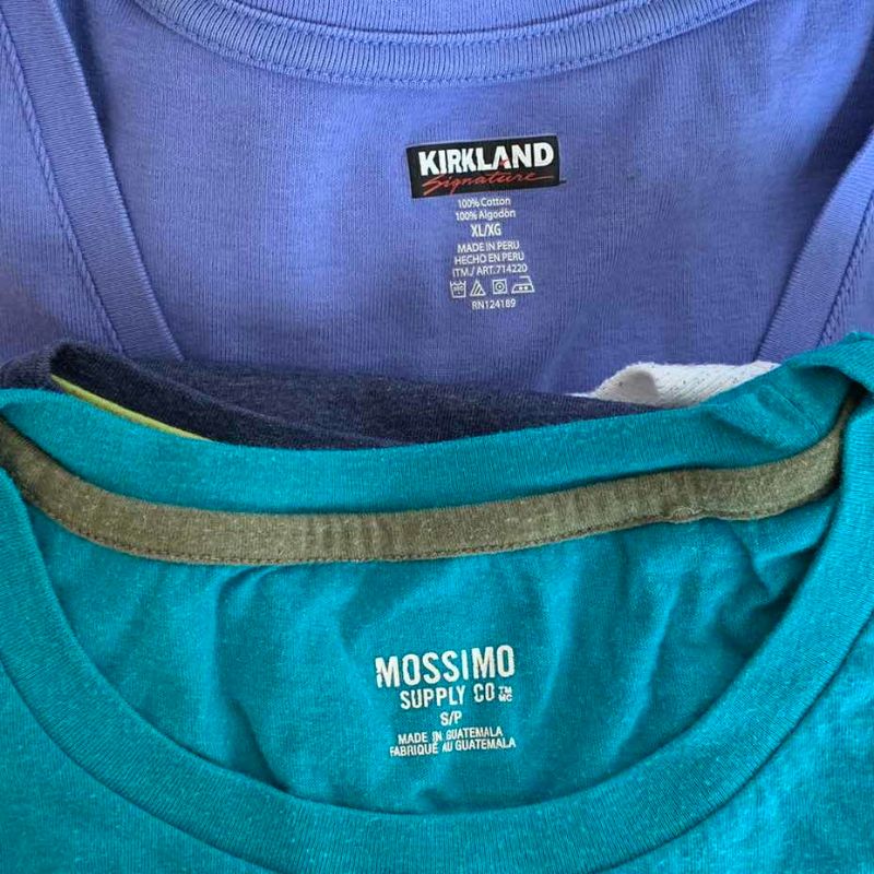 Photo 1 of SORRY SLEEVE SHIRTS SIZE XS-XL & NWT EXPRESS JEANS SIZE 0L