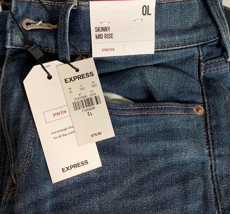 Photo 1 of SORRY SLEEVE SHIRTS SIZE XS-XL & NWT EXPRESS JEANS SIZE 0L