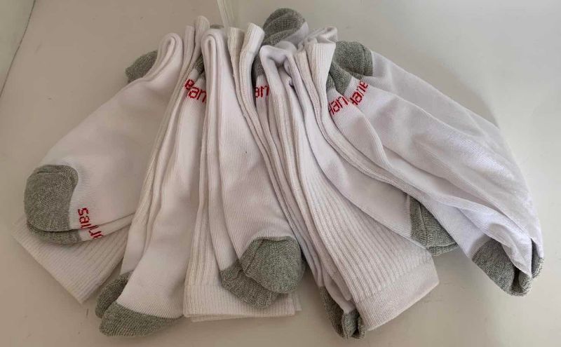 Photo 1 of ATHLETIC PANTS SIZE XS-M AND HANES SOCKS