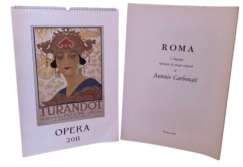 Photo 1 of TURANDOT OPERA PRINTS & ROME LITHOGRAPHS