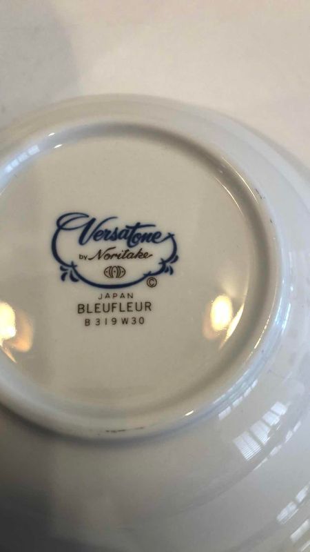 Photo 1 of 9 VINTAGE NORITAKE VERSATONE BLEUFLEUR BOWLS