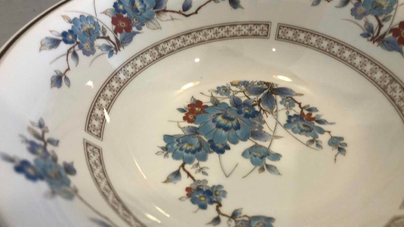 Photo 1 of 9 VINTAGE NORITAKE VERSATONE BLEUFLEUR BOWLS