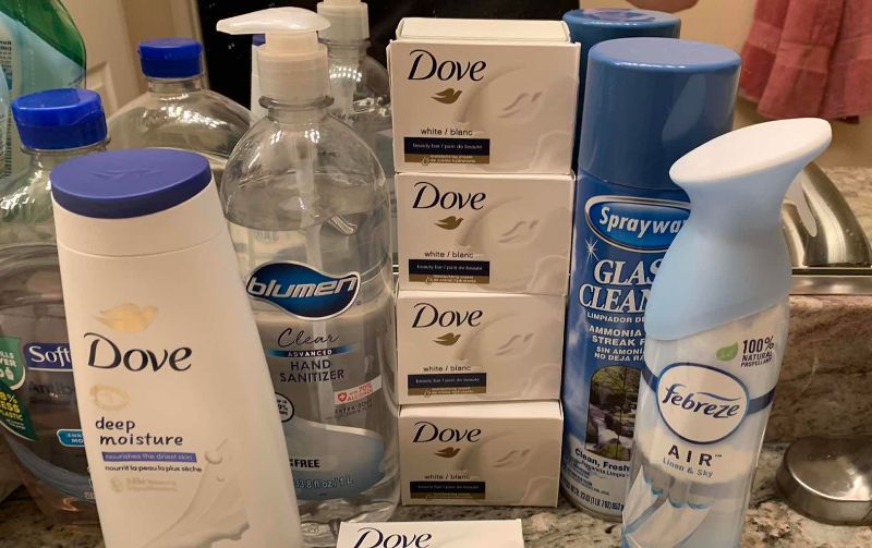 Photo 1 of PERSONAL HYGIENE PRODUCTS