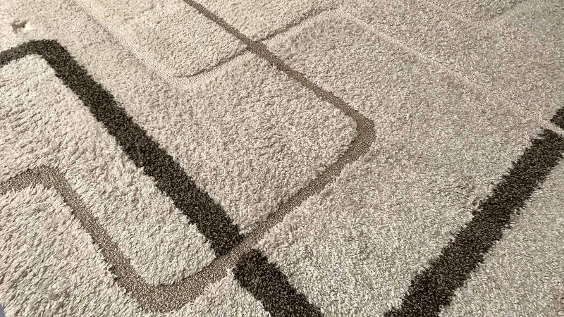 Photo 1 of “BAZAAR MODERN LINES” RUG 7’ 10” X 10’ 2”