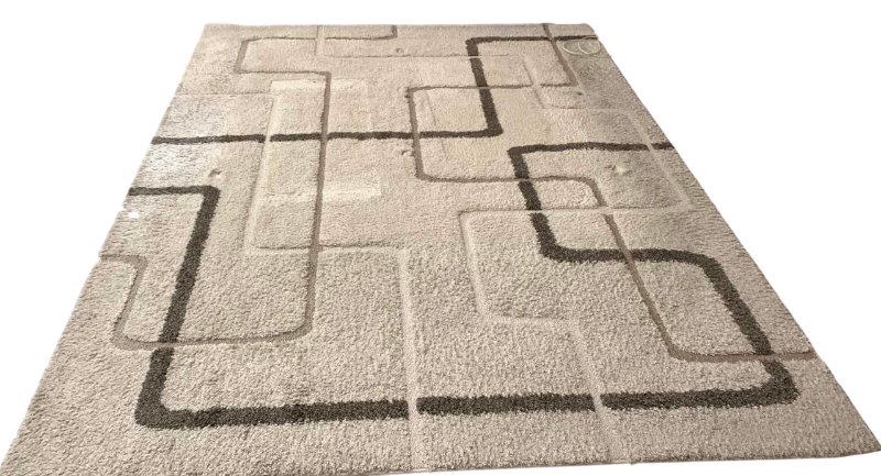 Photo 1 of “BAZAAR MODERN LINES” RUG 7’ 10” X 10’ 2”