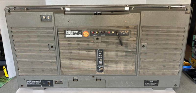 Photo 1 of 1980S VINTAGE SHARP GF-777 BOOMBOX "THE SEARCHER W"
