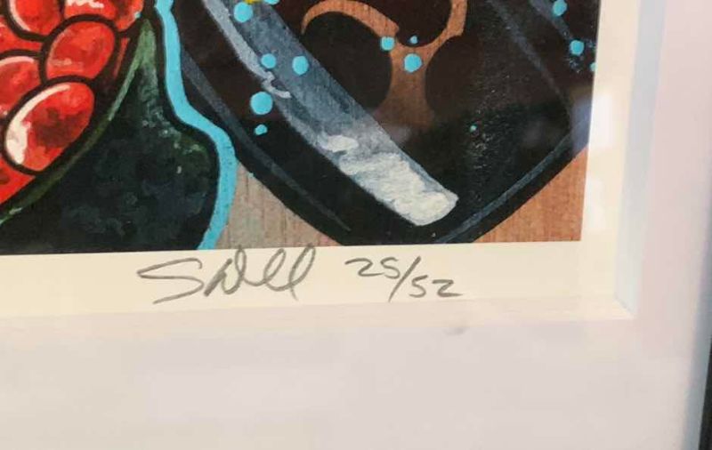 Photo 1 of ARTWORK SIGNED AND NUMBERED 25/52 11 X 13