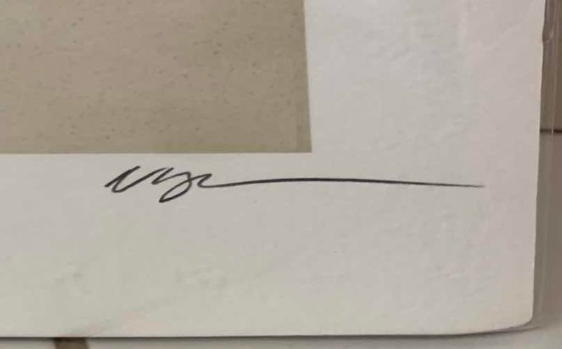 Photo 1 of ARTWORK SIGNED BY ARTIST 14" X 11"