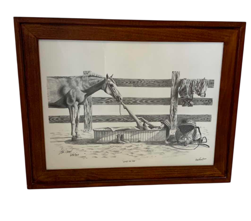 Photo 1 of ARTWORK  SIGNED AND NUMBERED  “AFTER THE RIDE” 23 X 29