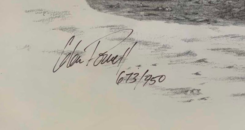 Photo 1 of ARTWORK  SIGNED AND NUMBERED  “AFTER THE RIDE” 23 X 29