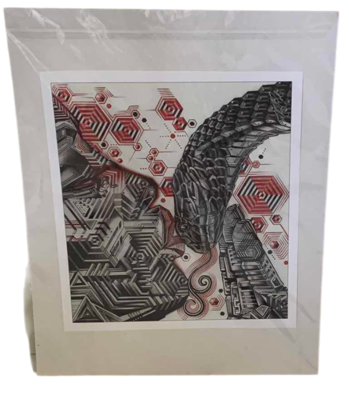 Photo 1 of "EVE" BY MIKE COLE ARTWORK 20" X 16" NO FRAME