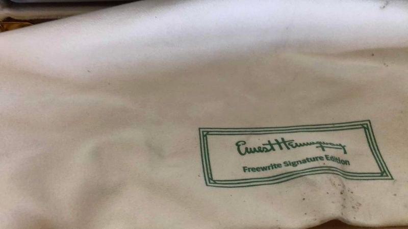 Photo 1 of ASTROHAUS FREEWRITE SMART TYPEWRITER ERNEST HEMINGWAY SIGNATURE EDITION