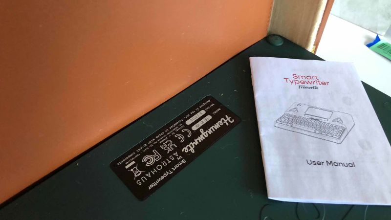 Photo 1 of ASTROHAUS FREEWRITE SMART TYPEWRITER ERNEST HEMINGWAY SIGNATURE EDITION