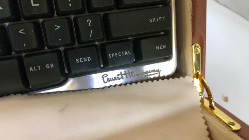 Photo 1 of ASTROHAUS FREEWRITE SMART TYPEWRITER ERNEST HEMINGWAY SIGNATURE EDITION