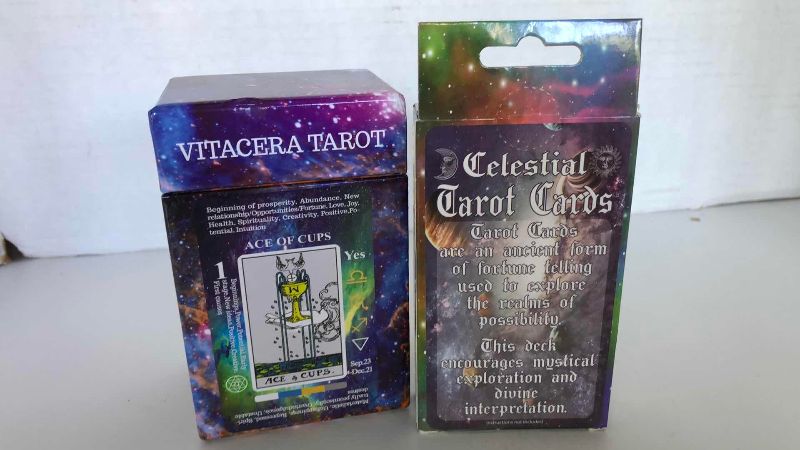 Photo 1 of 2 TAROT CARD SETS