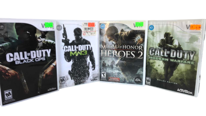 Photo 1 of 4 WII WAR GAMES