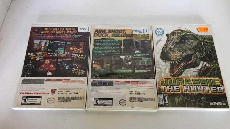 Photo 1 of 3 WII SHOOTING GAMES